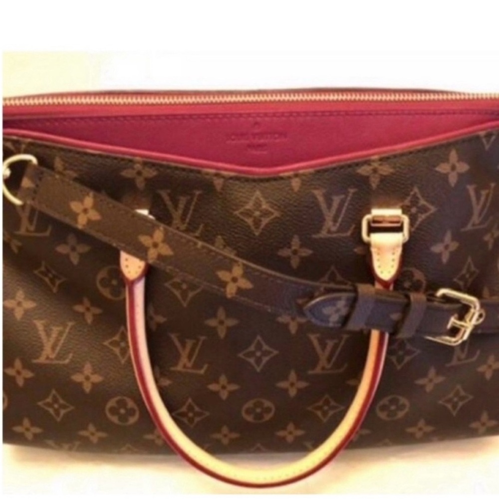 Louis Vuitton Authentic  Pallas Aurore Purse Retired Color Never Carried READ